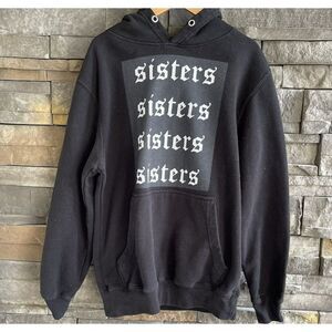 Lane Seven Black Hoodie Sisters‎ Sweatshirt Size Small James Charles
